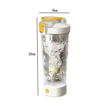650mlElectric Protein Powder Mixing Cup Automatic Shaker Bottles Mixer Shake Bottle Milk Coffee Water Bottle Kitchen Accessories