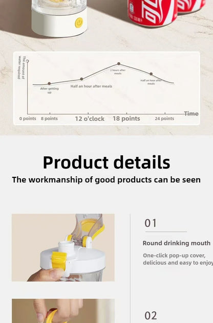 650mlElectric Protein Powder Mixing Cup Automatic Shaker Bottles Mixer Shake Bottle Milk Coffee Water Bottle Kitchen Accessories