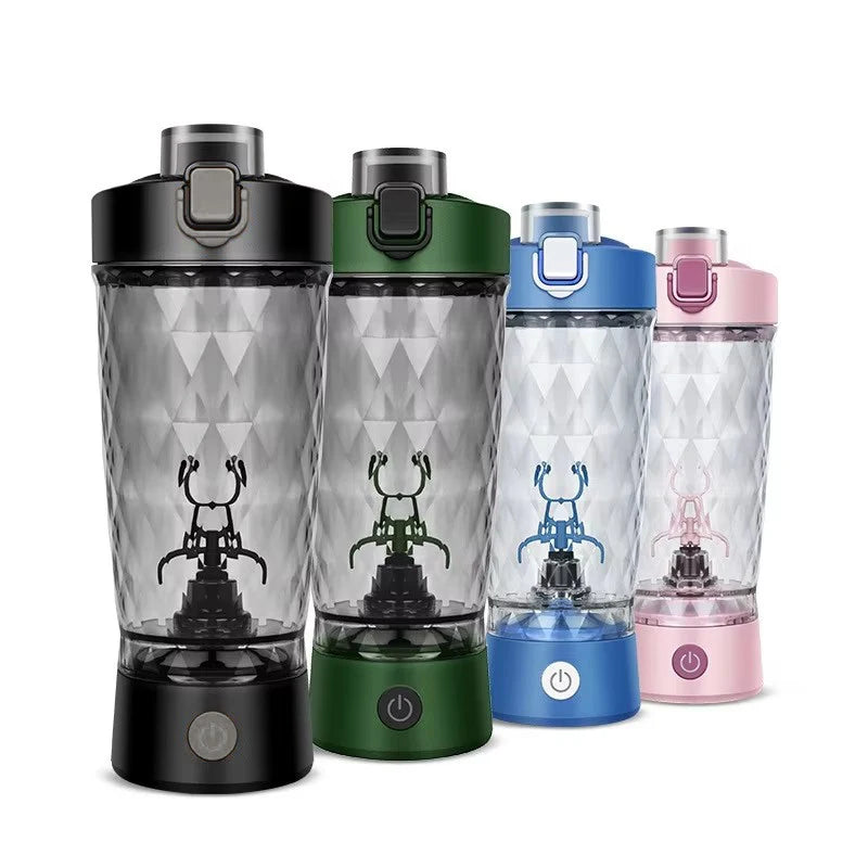 650mlElectric Protein Powder Mixing Cup Automatic Shaker Bottles Mixer Shake Bottle Milk Coffee Water Bottle Kitchen Accessories