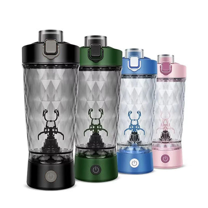 650mlElectric Protein Powder Mixing Cup Automatic Shaker Bottles Mixer Shake Bottle Milk Coffee Water Bottle Kitchen Accessories